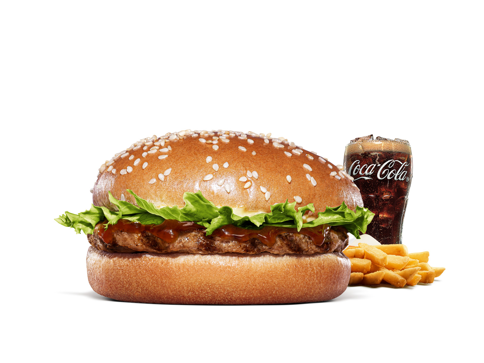 スモーキーテリヤキバーガー セット