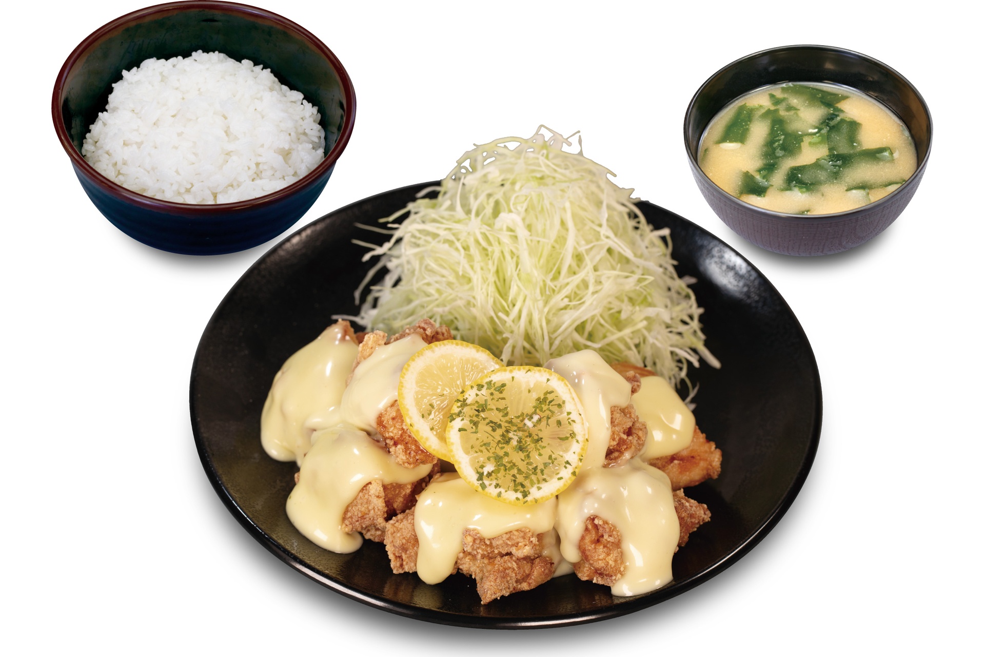 ハニーレモン唐揚げ定食（8個）