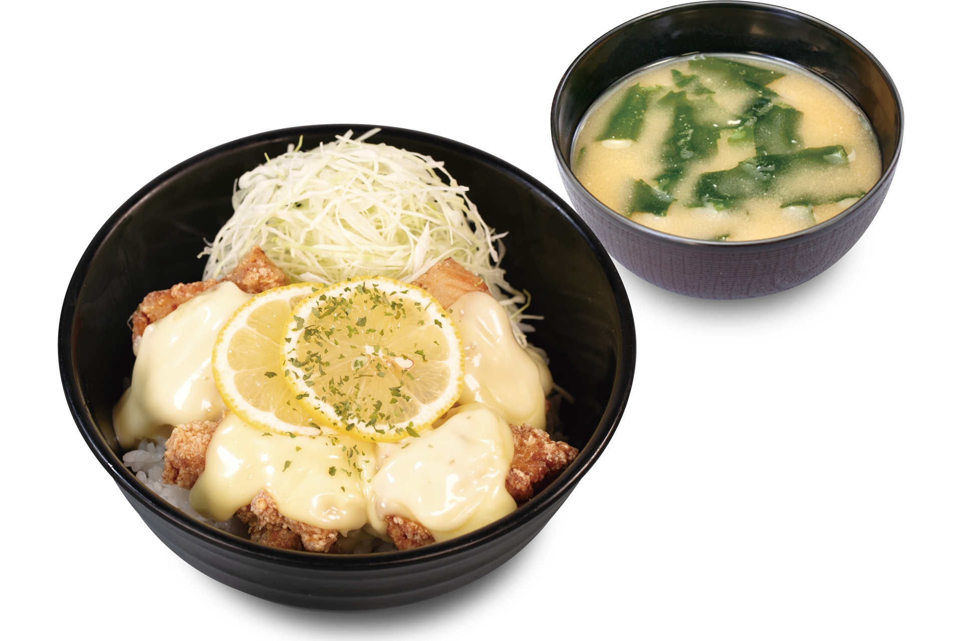 ハニーレモン唐揚げ丼