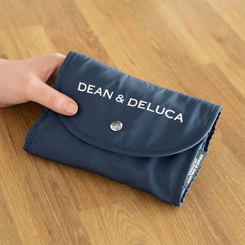 DEAN ＆ DELUCA「ショッピングバッグ」［岡山限定］ネイビー