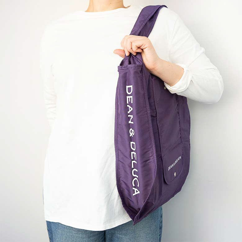 DEAN ＆ DELUCA「ショッピングバッグ」［京都限定］紫