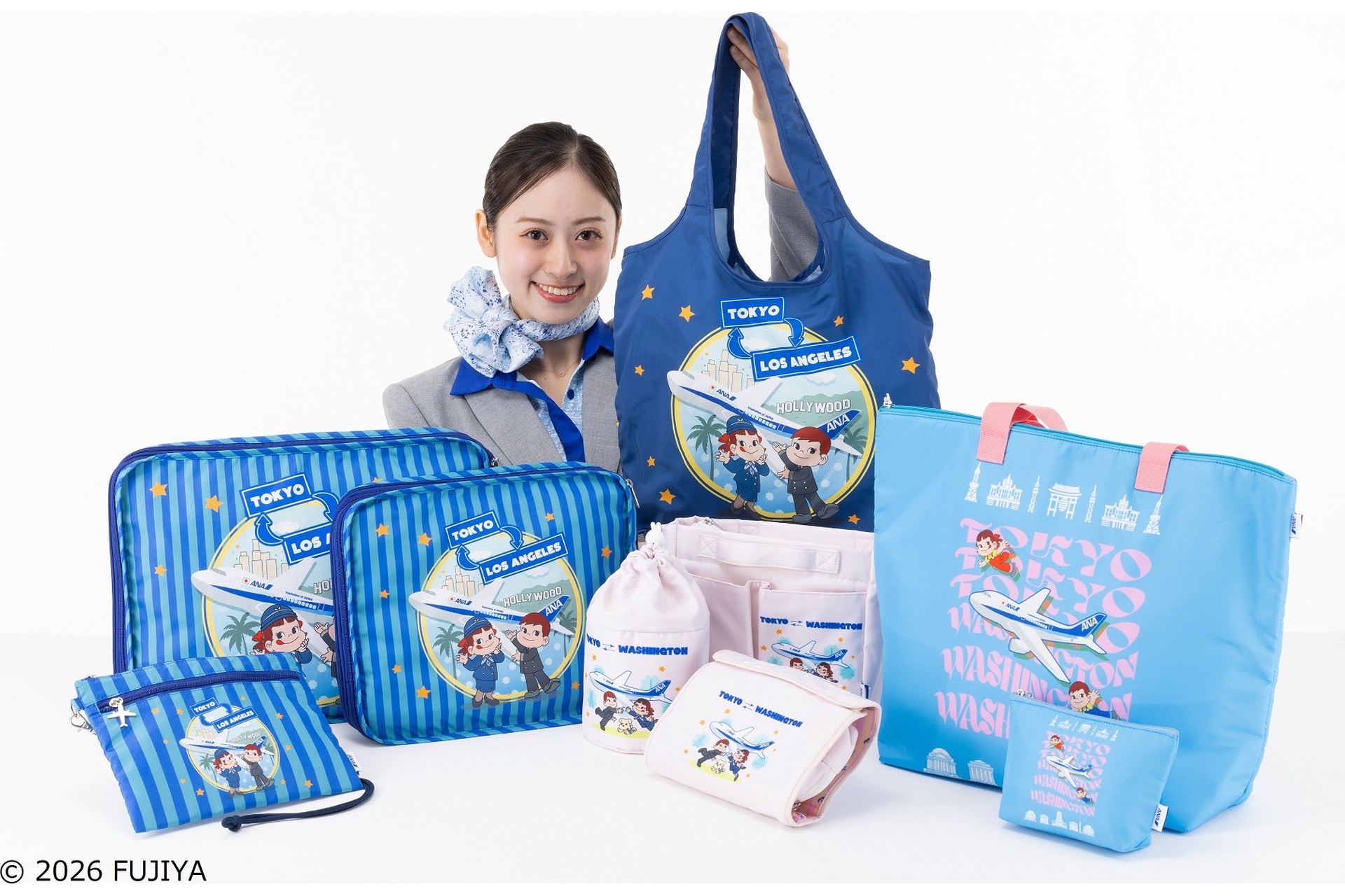 全日空商事の「PEKO for ANA」ANA国際線就航40周年グッズ