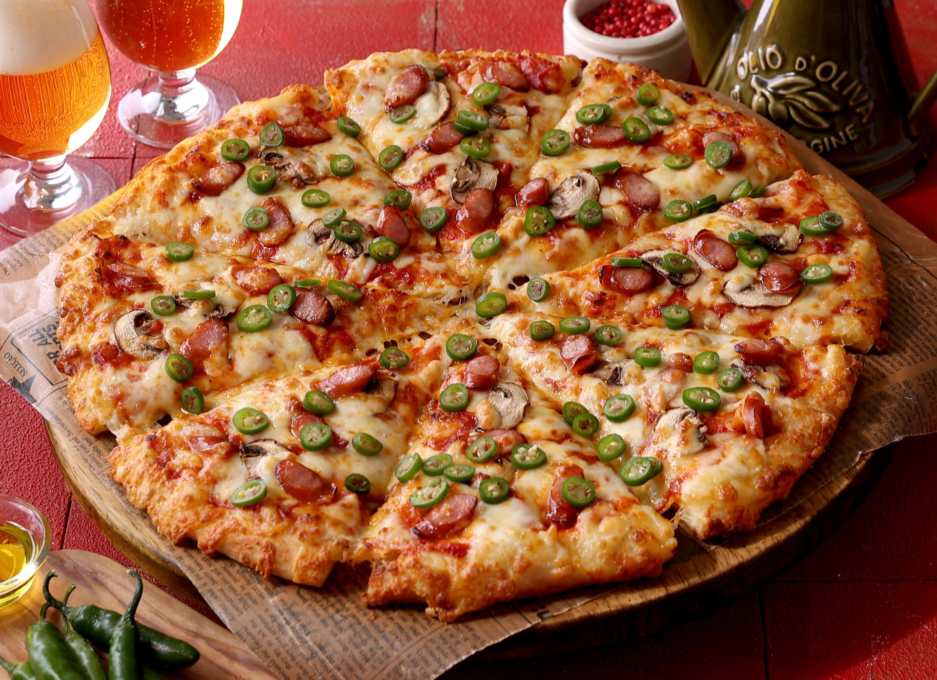 【激辛/唐辛子3倍】（P 2140円～、M 2480円～、L 3960円～）