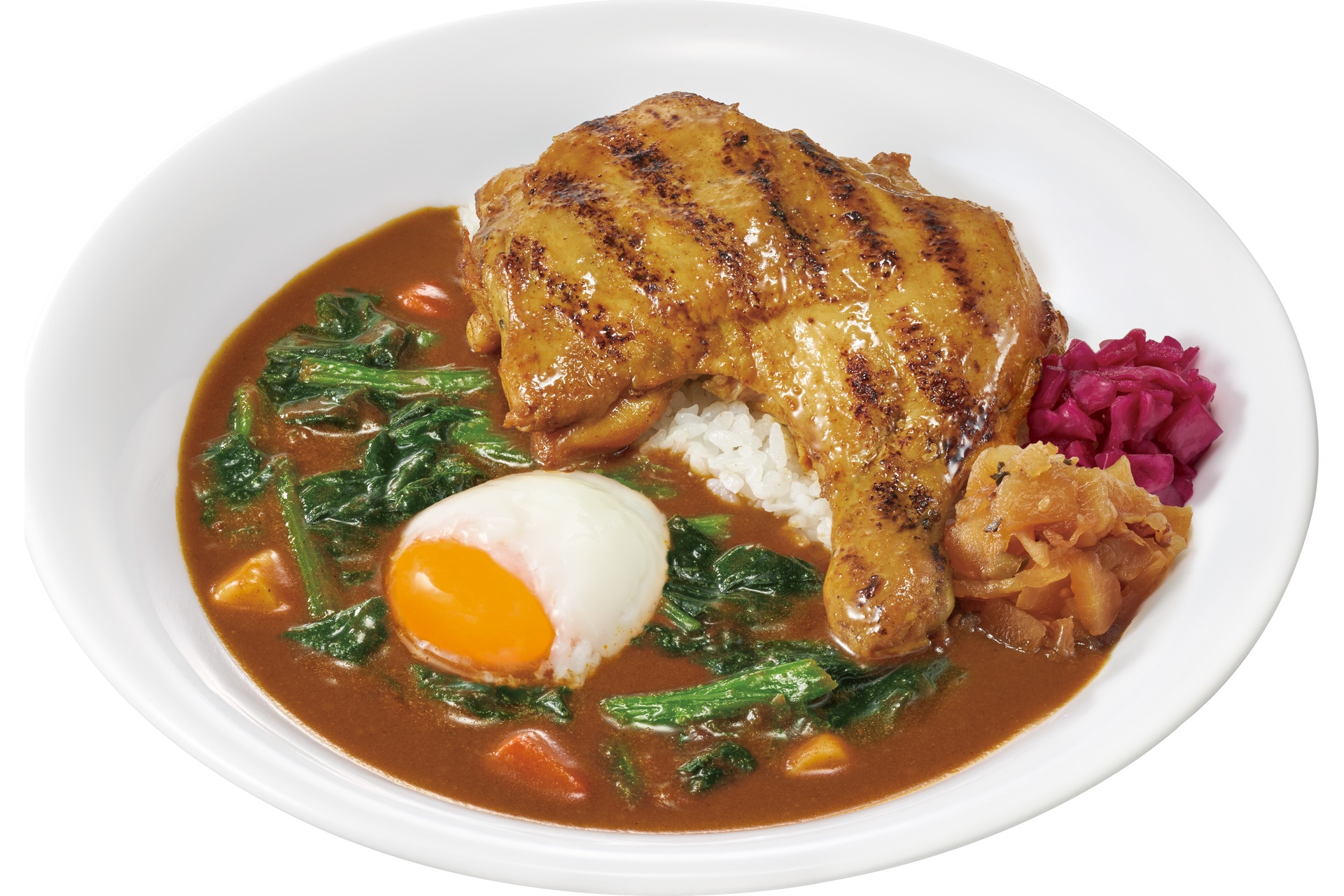 おんたまほうれん草ほろほろチキンカレー