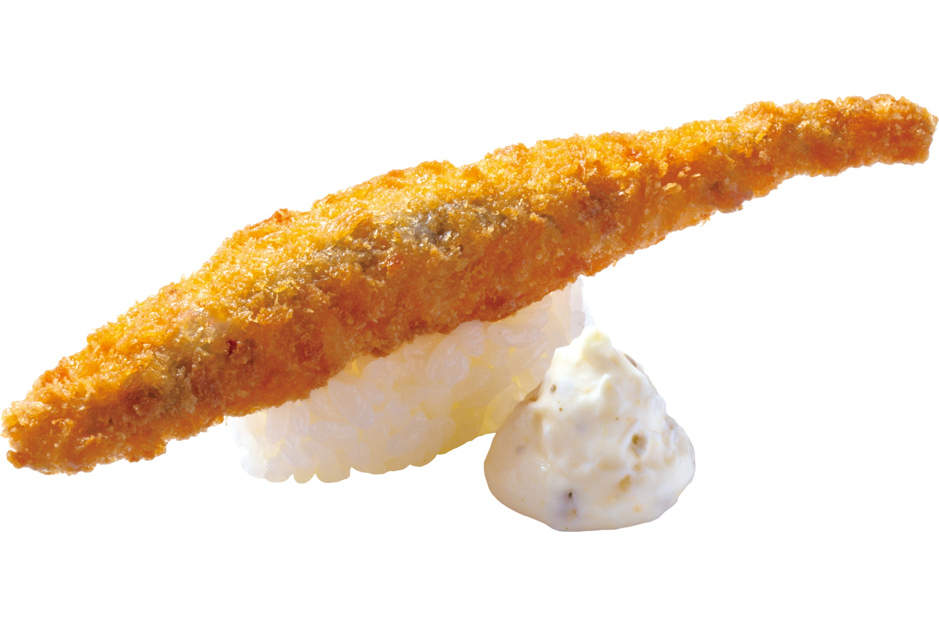 カラフトししゃもフライ握り（タルタルソース）