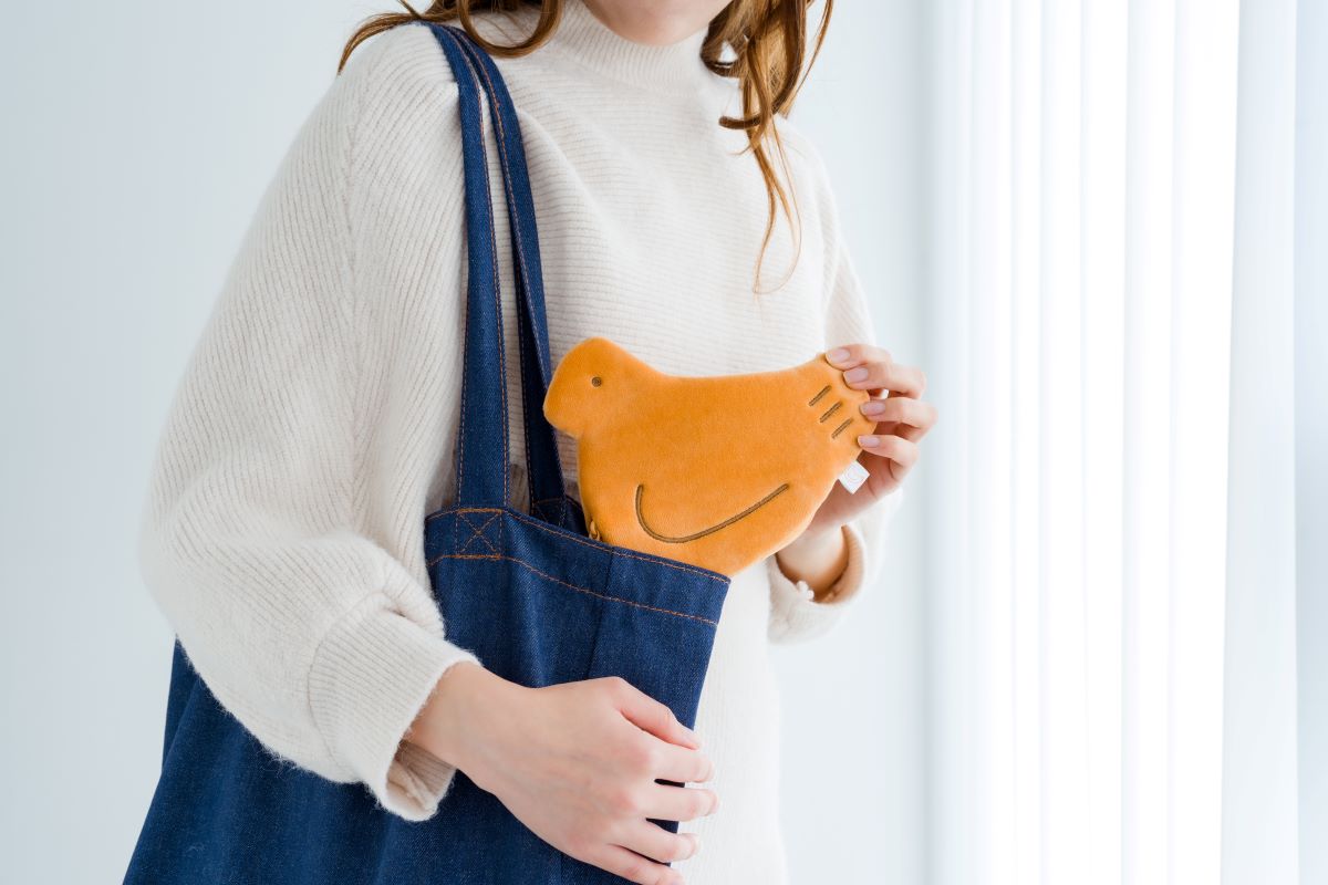 バッグに入れて持ち運び