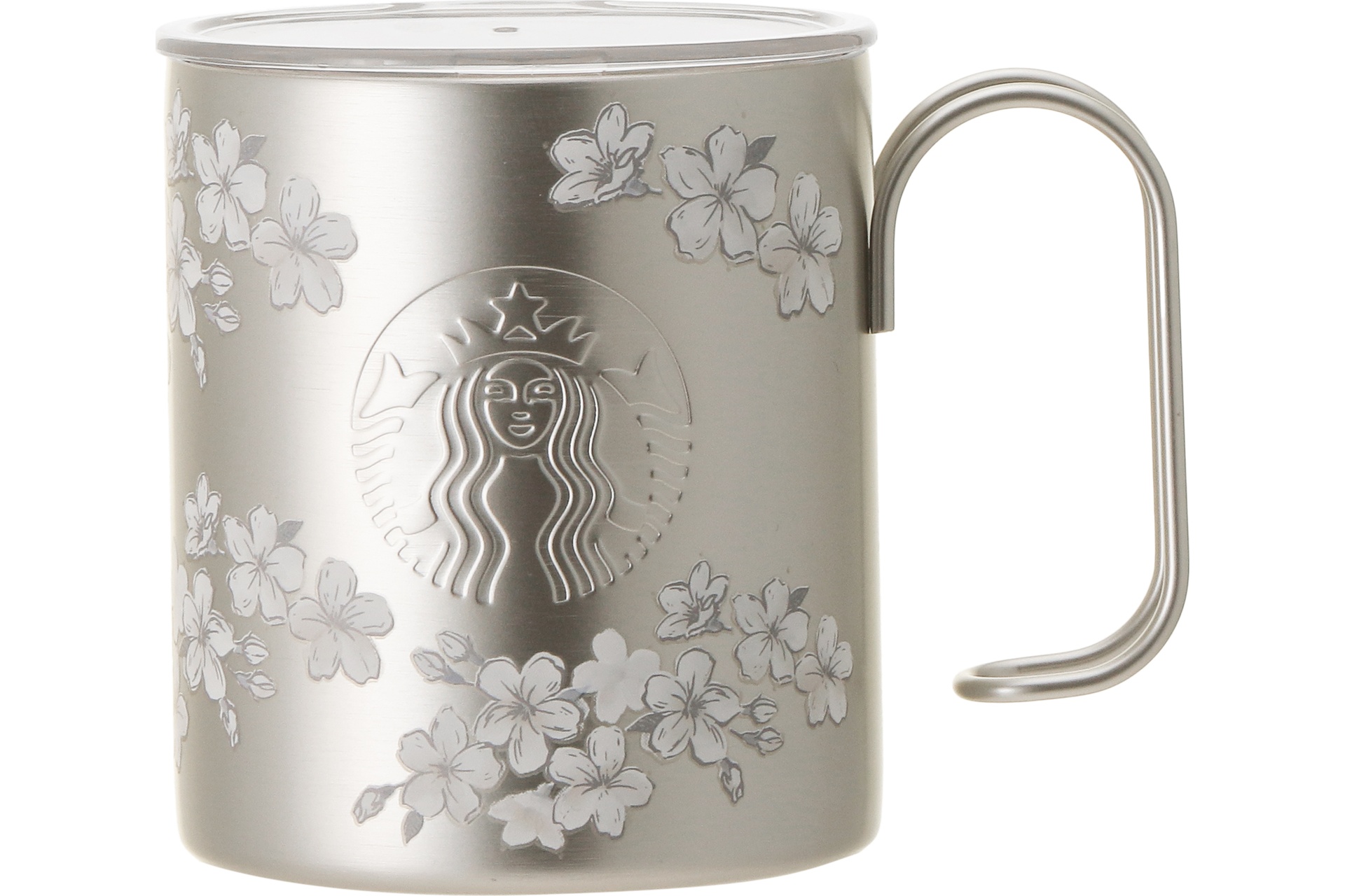 SAKURA2026リッド付ステンレスマグ355mL