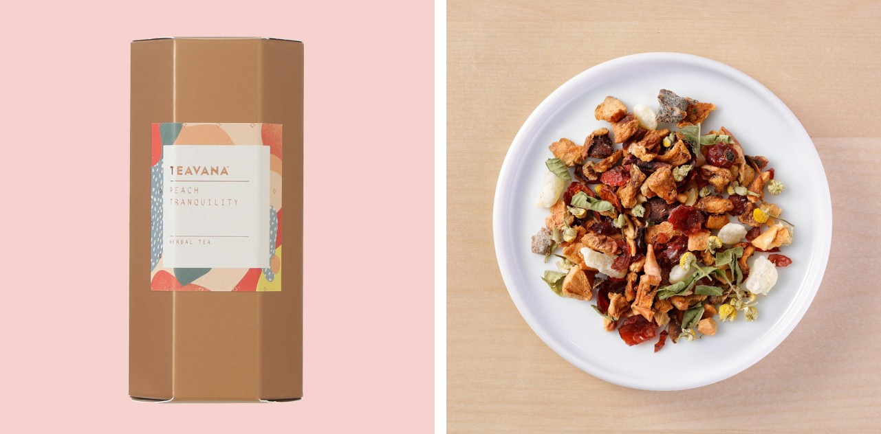 穏やかなピーチの味わいとカモミールの柔らかな香りの中に、パイナップルをはじめとしたフルーツの心地よい酸味を感じる「ピーチ トランクイリティ」