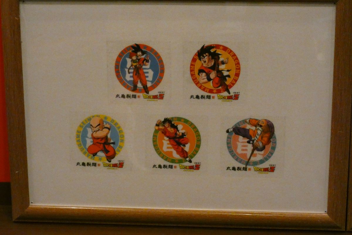 丸亀製麺ドラゴンボールZ オリジナルクリアステッカー