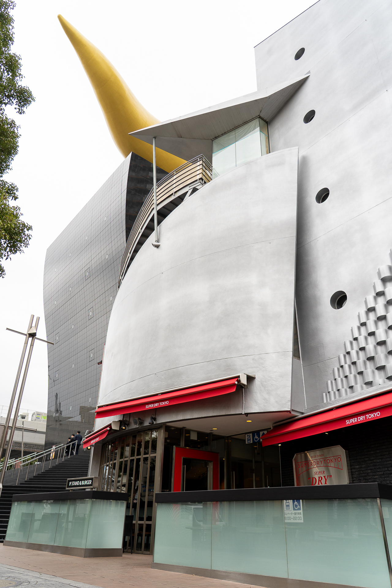 場所は浅草駅から徒歩約5分のアサヒグループ本社ビル横