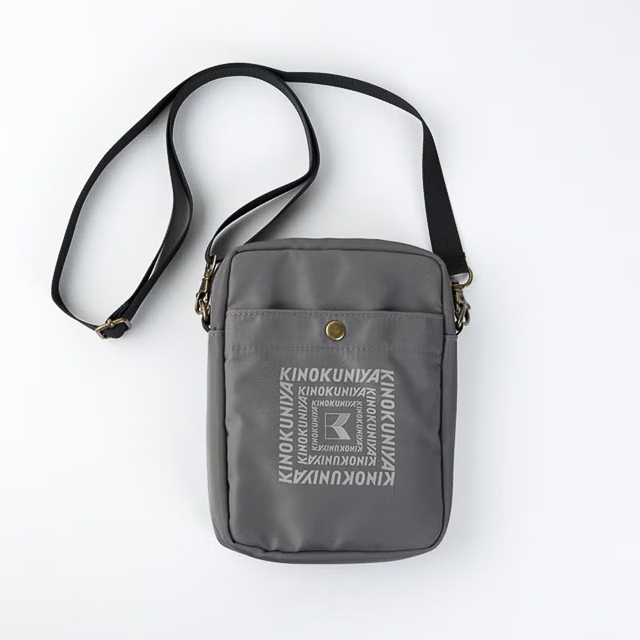 紀ノ国屋 ショルダーポーチ グレー