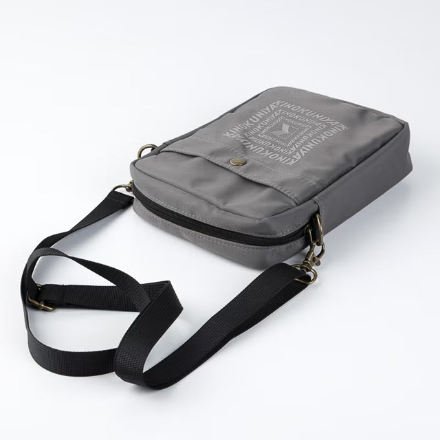 紀ノ国屋 ショルダーポーチ グレー