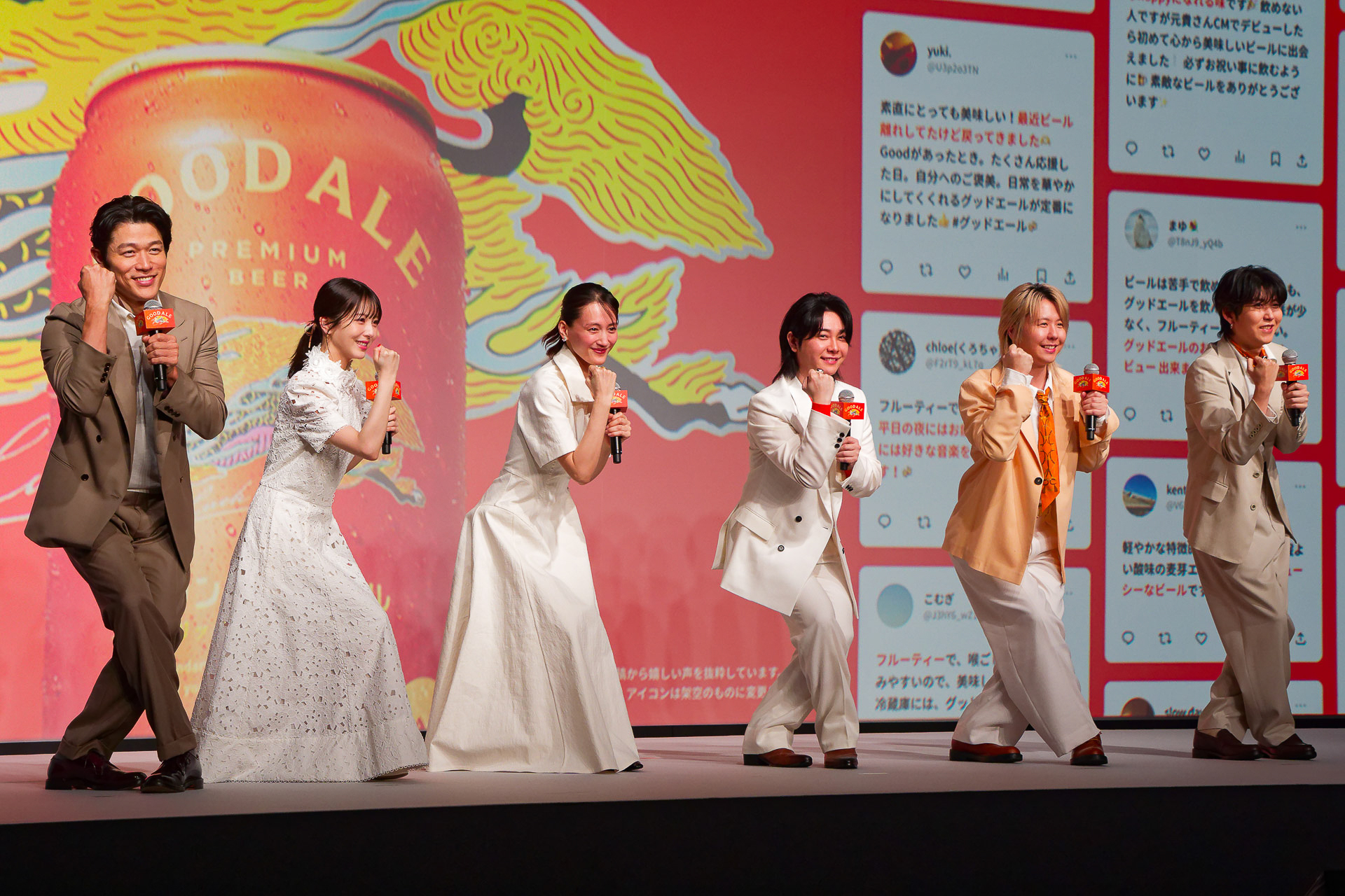 5000万本突破を祝うために駆けつけた6人