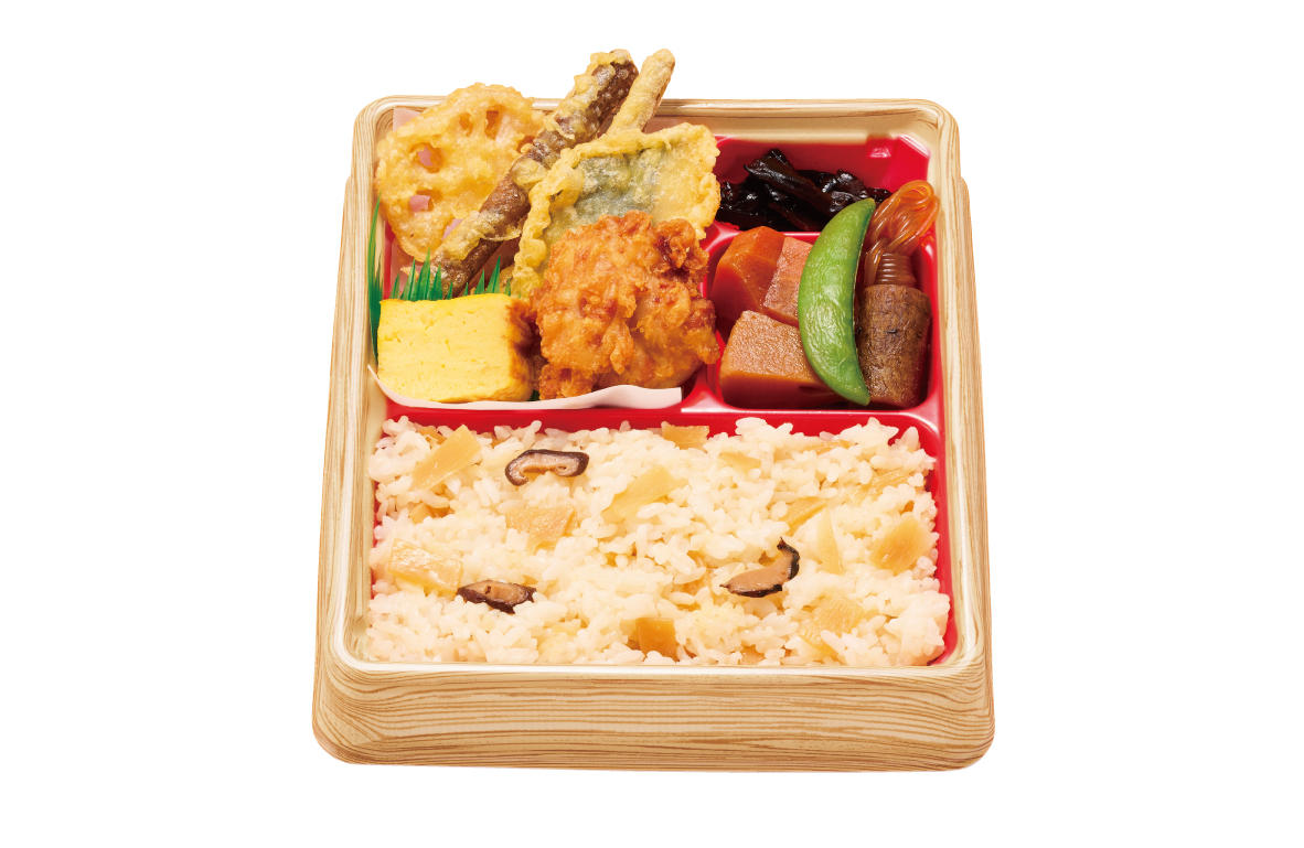 「唐揚入り／竹の子弁当」（790円）