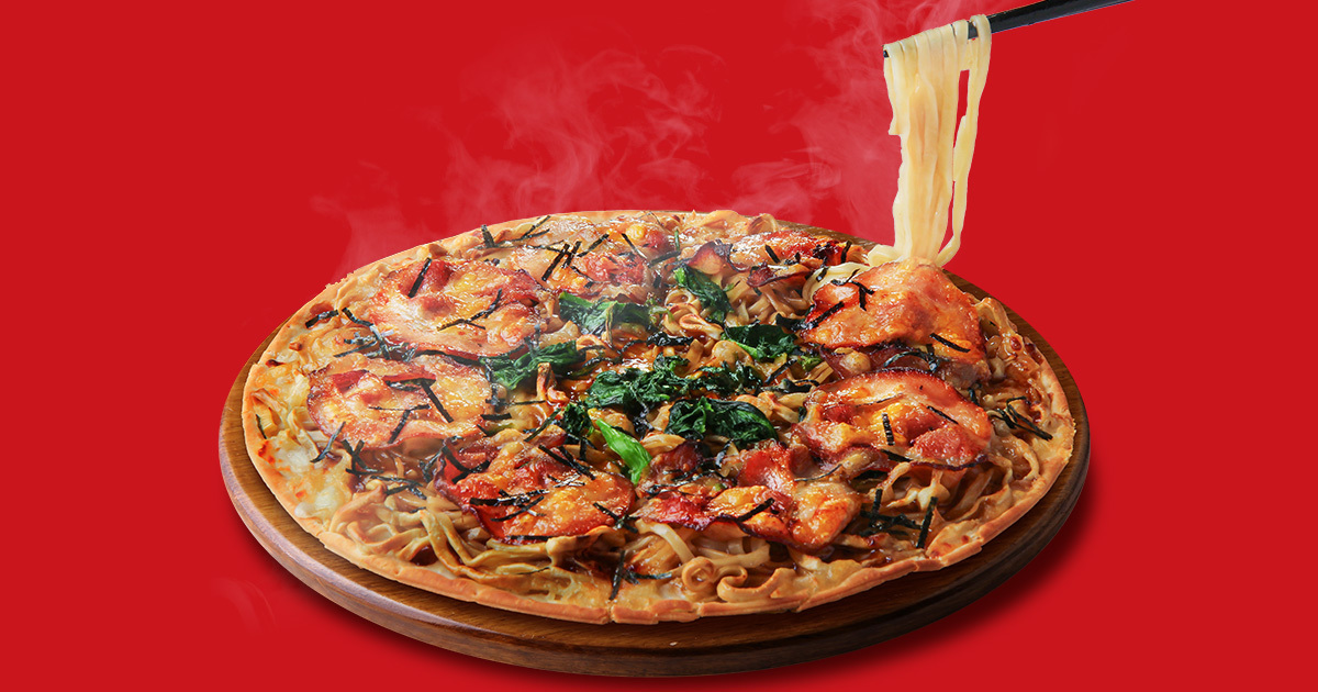 家系総本山 吉村家監修 横浜家系ラーメンピザ