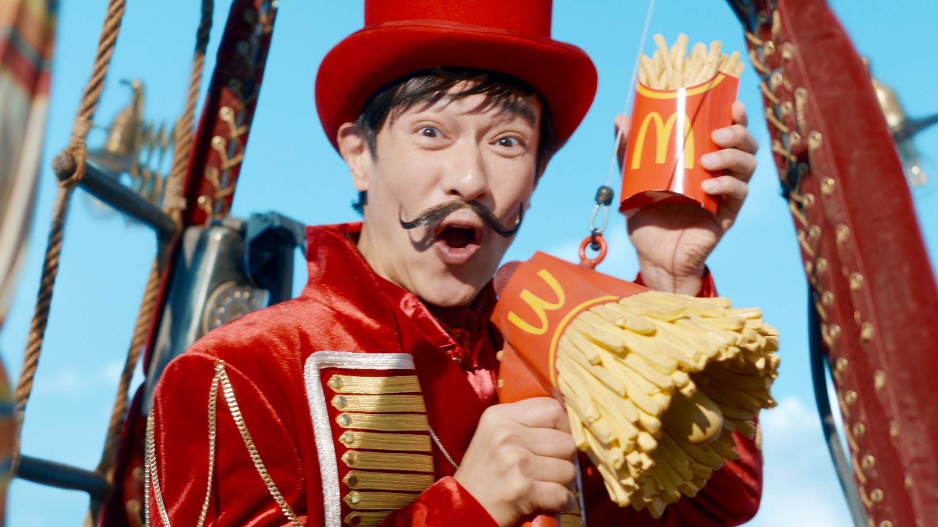 空からキャンペーンを呼びかける