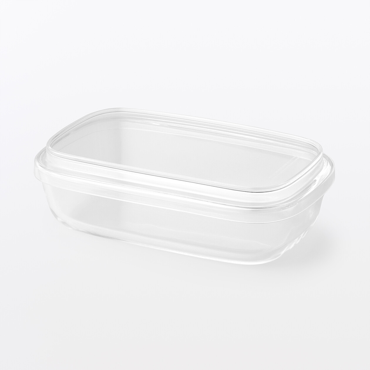 蓋をしたままレンジで使える 耐熱ガラス容器 長方形