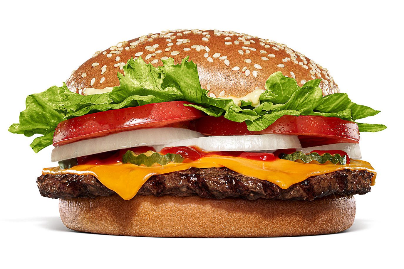 「ワッパー チーズ」（740円、セット1040円）