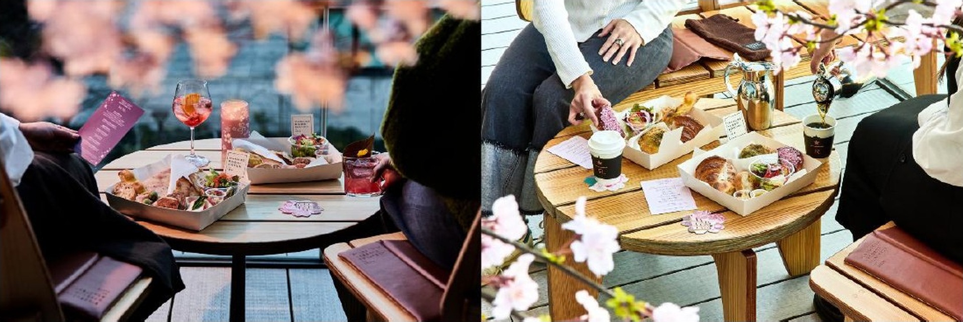スターバックス リザーブ ロースタリー 東京の「ROASTERY TOKYO SAKURA Terrace」