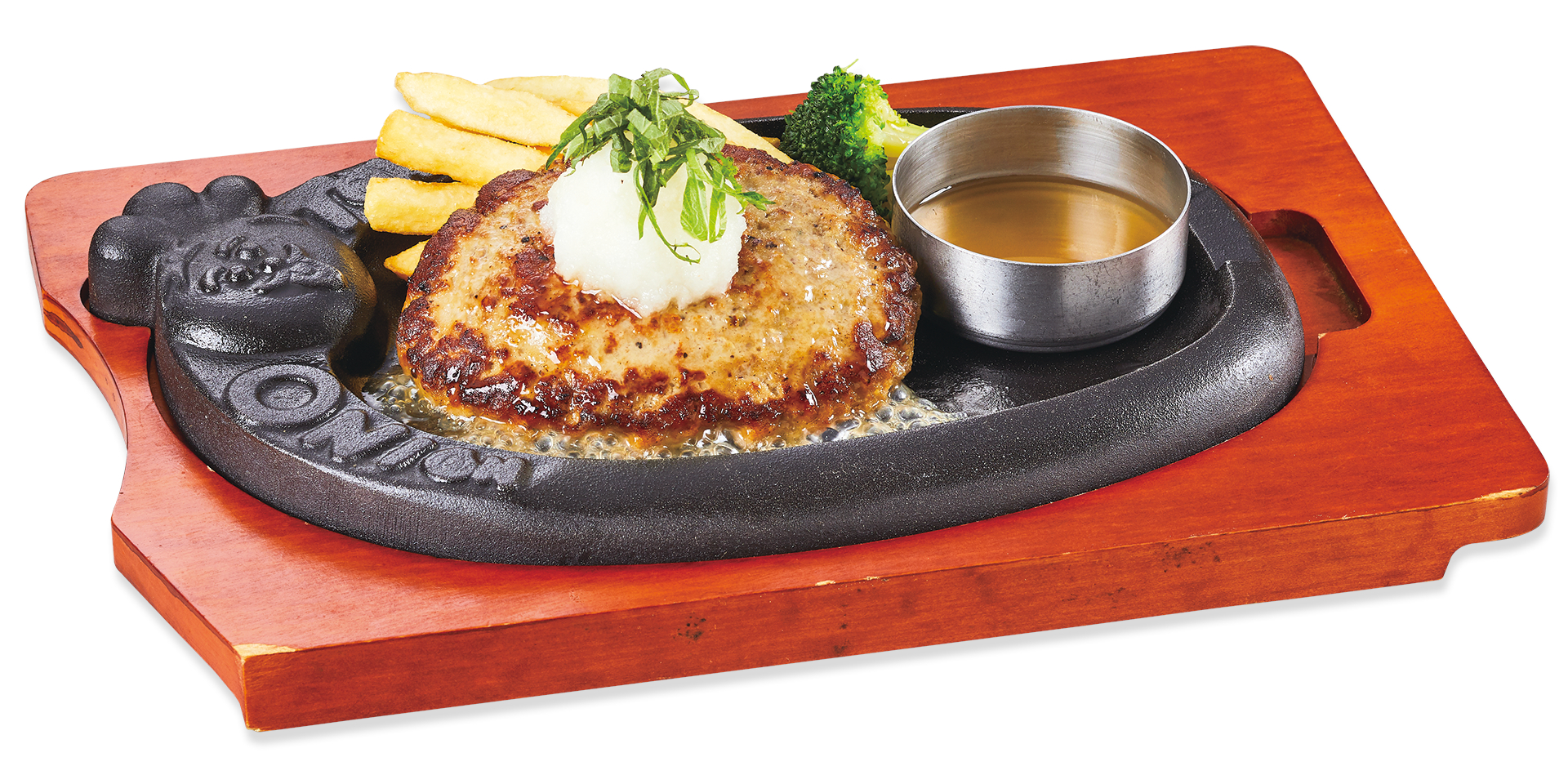 “黒毛和牛＆国産黒豚”幸せのハンバーグ ～とろみ柚子おろし～