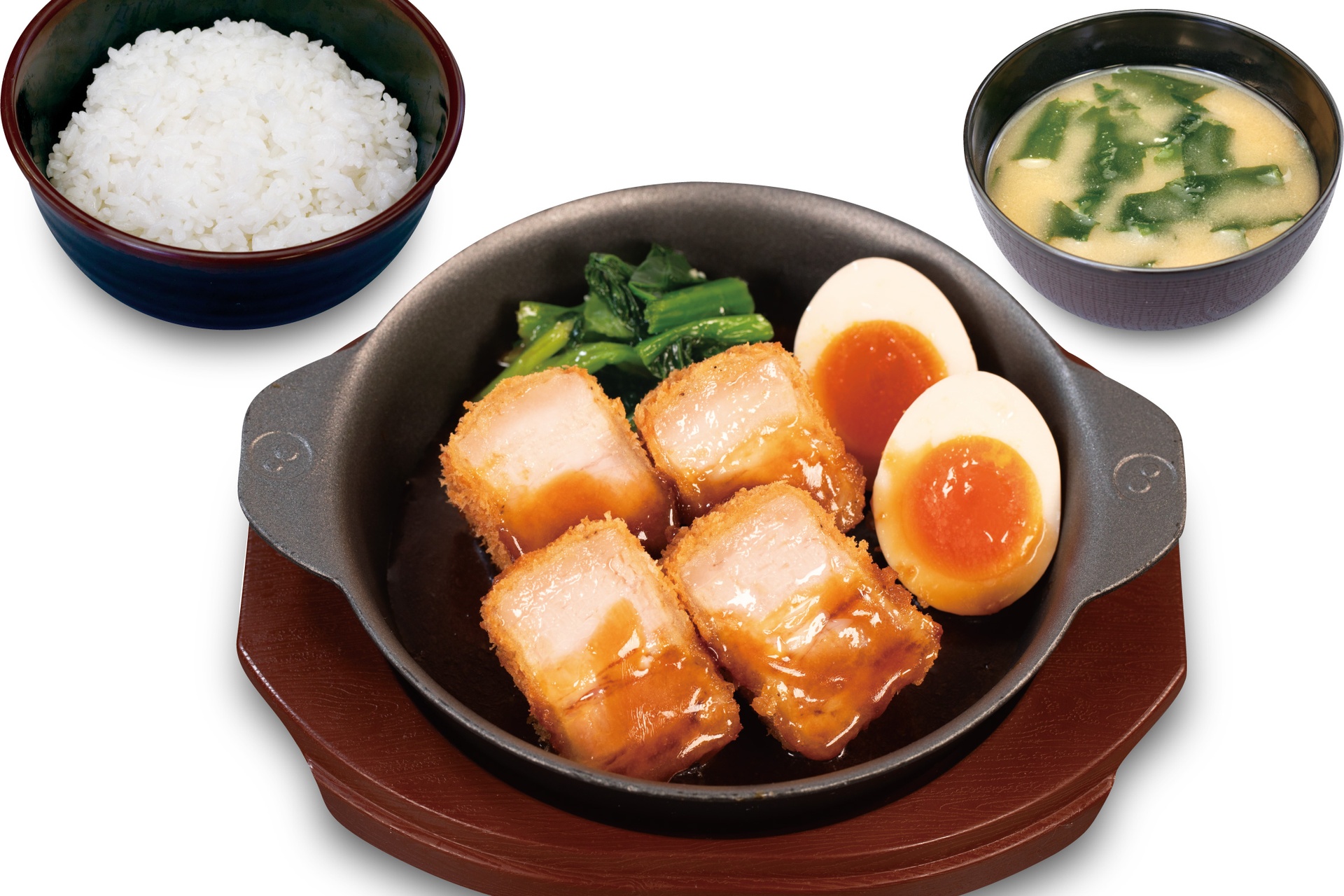 松のやの「角煮かつ定食」