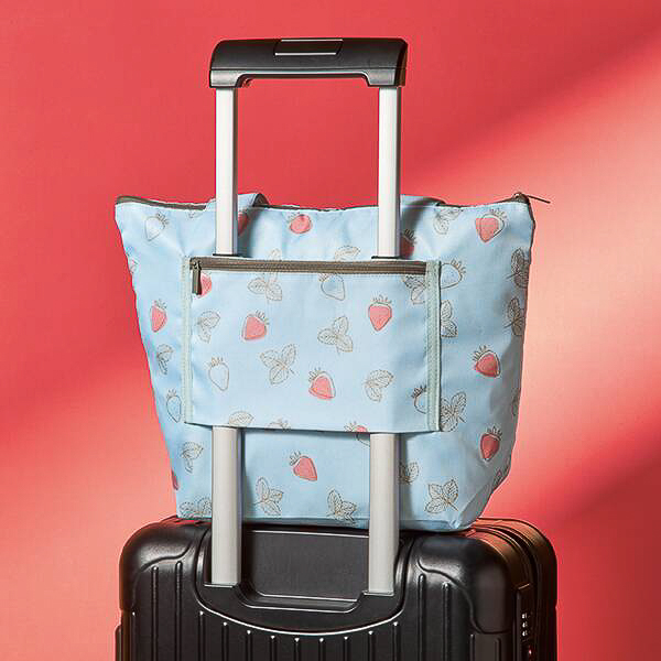 キャリーケースに取り付けることもできる