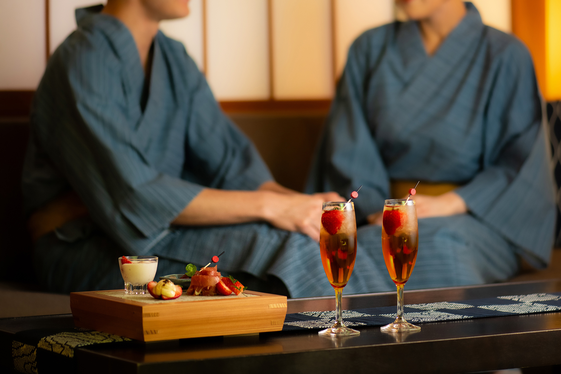 「いちご晩酌セット」