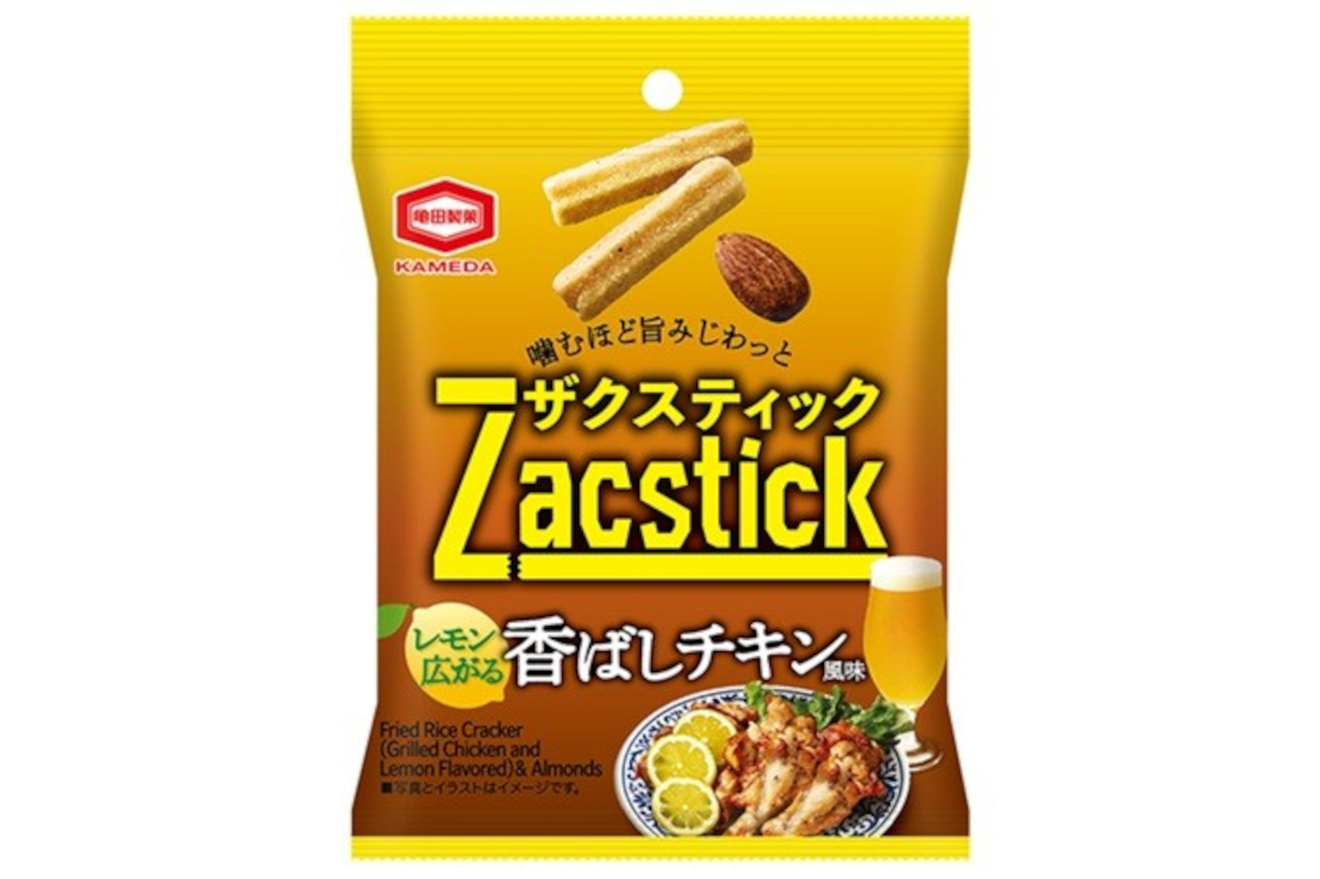 「ザクスティック レモン広がる香ばしチキン風味」