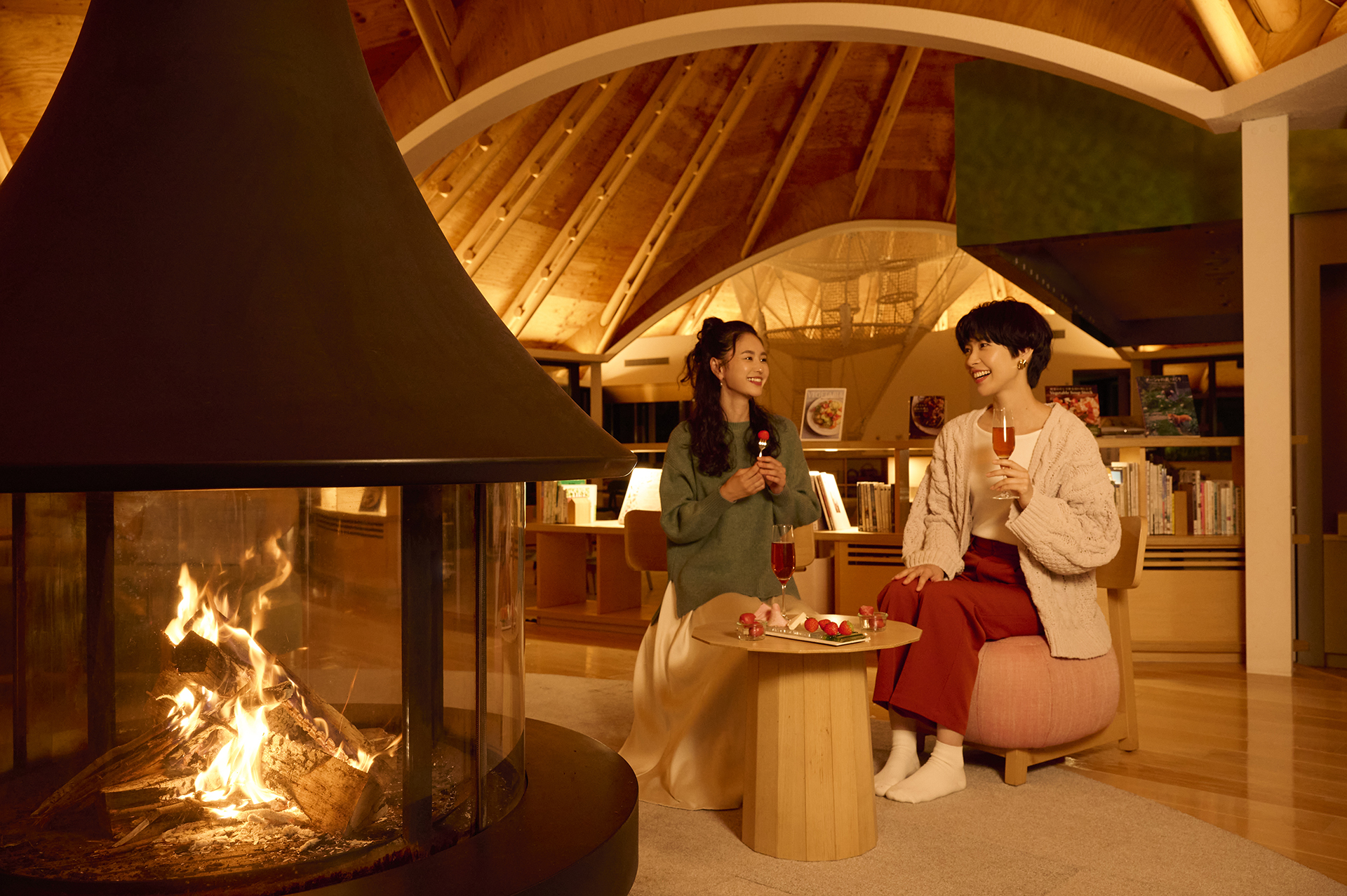 Books＆Cafe「POKO POKO」で楽しめるスパークリングワイン