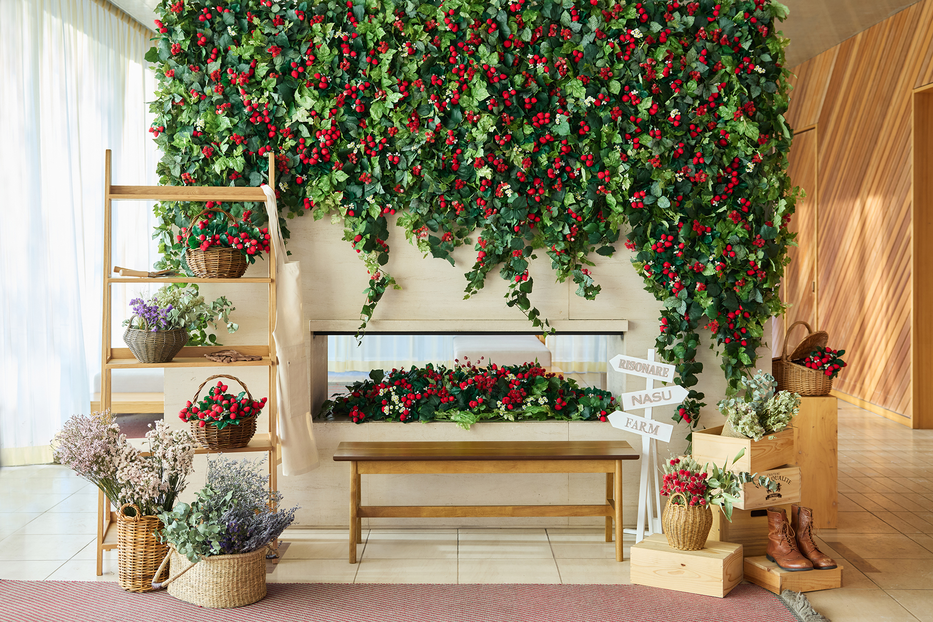 フォトスポットとして写真撮影を楽しめる