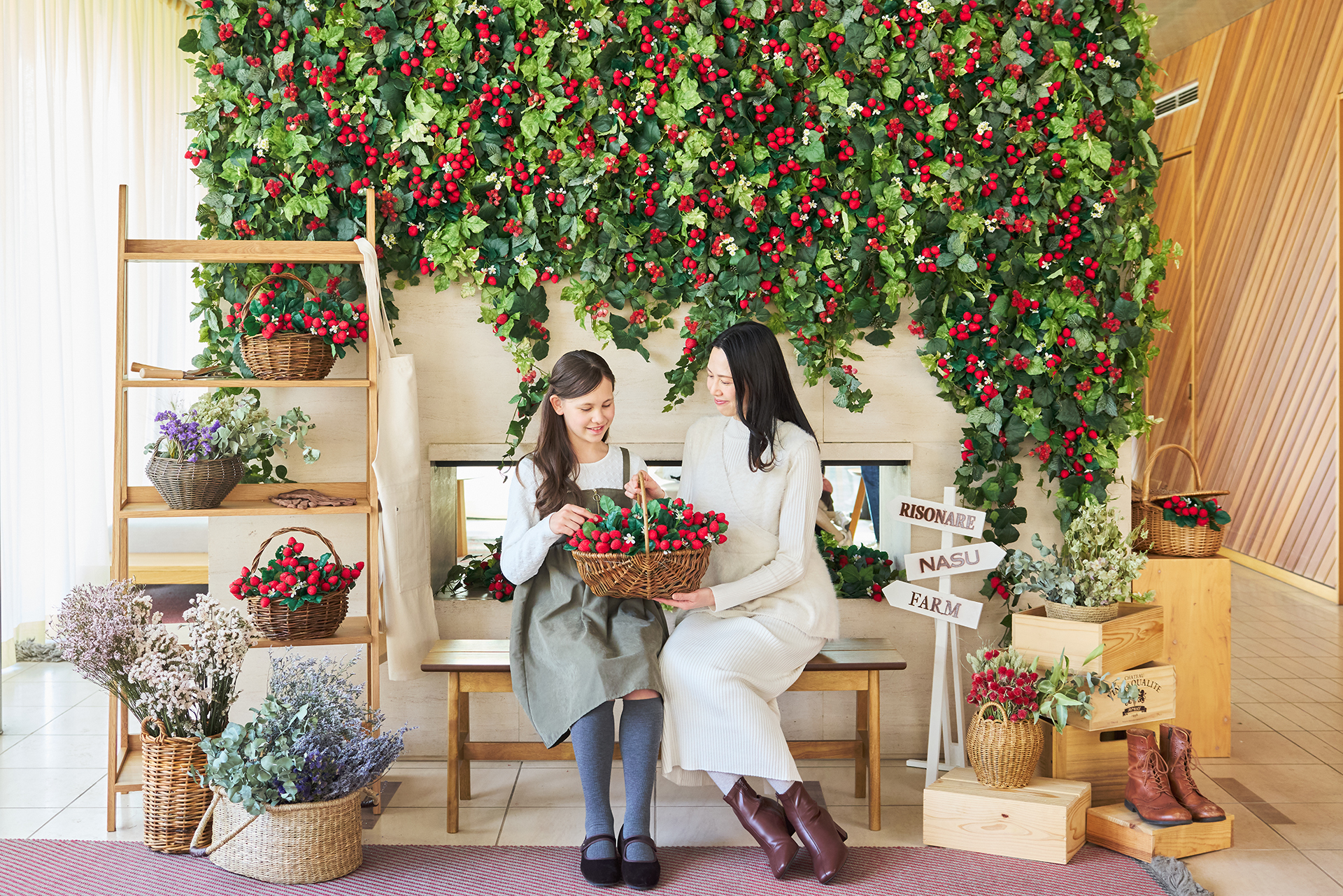 フォトスポットとして写真撮影を楽しめる