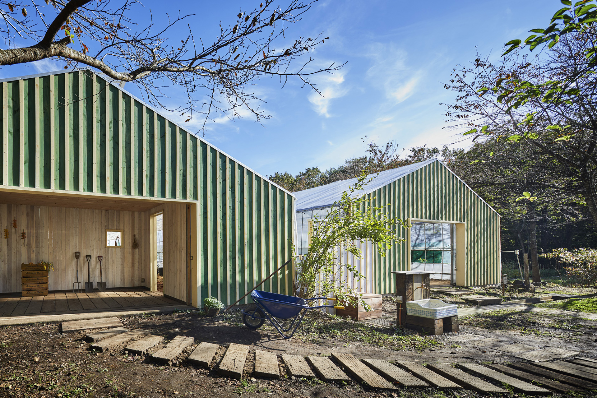 農業体験ができる「グリーンハウス」