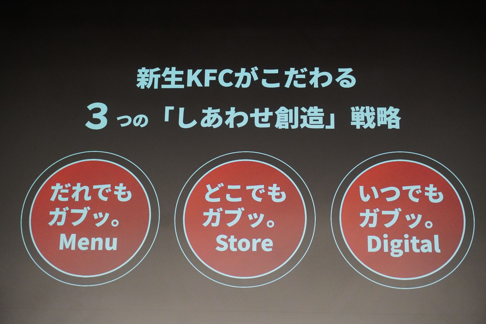 新生KFCがこだわる3つの「しあわせ創造戦略」
