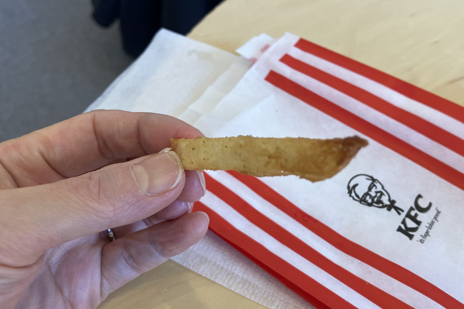 「カーネルクランチポテト」はザクザク食感