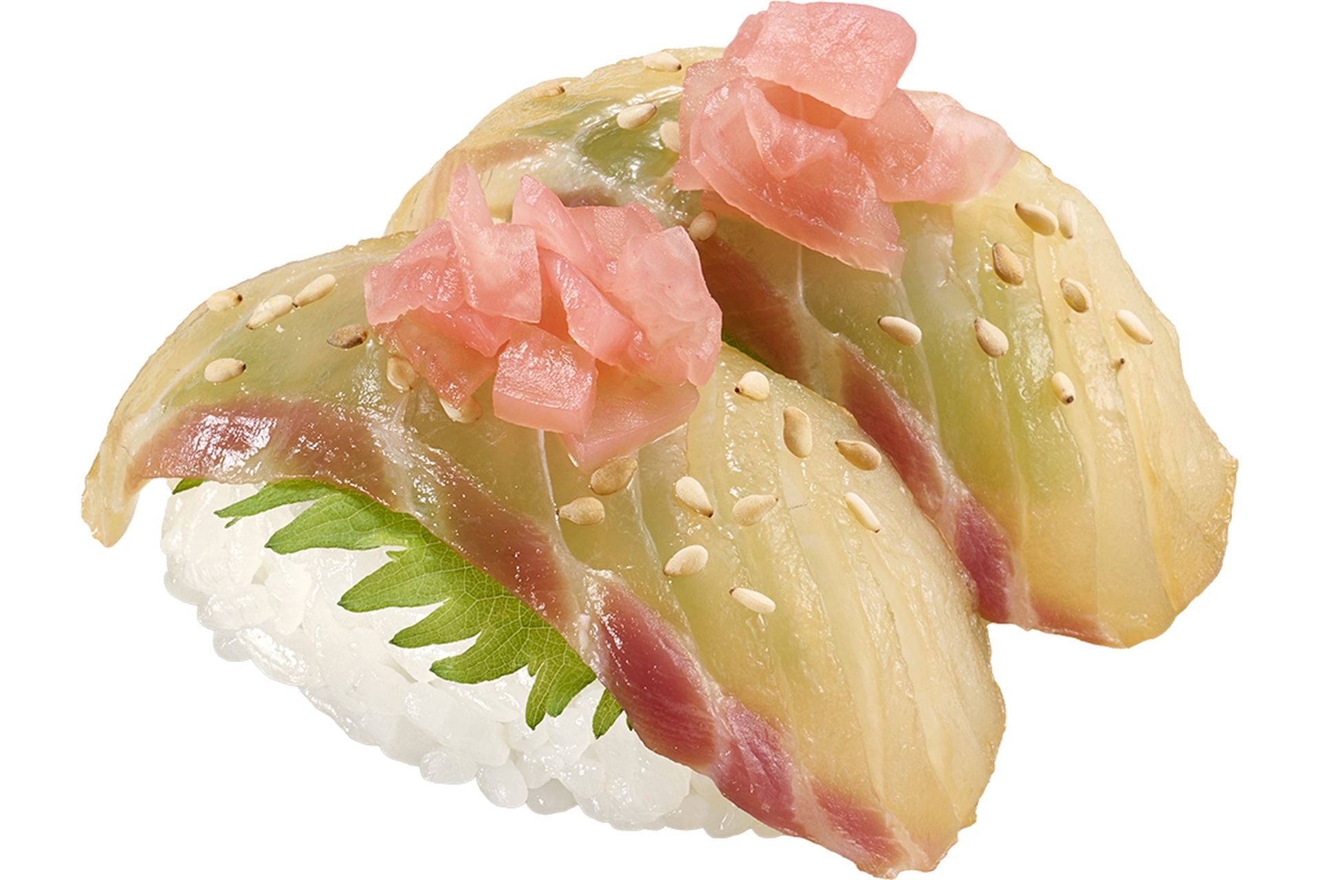 漬け活〆桜鯛 桜つぼ漬けのせ