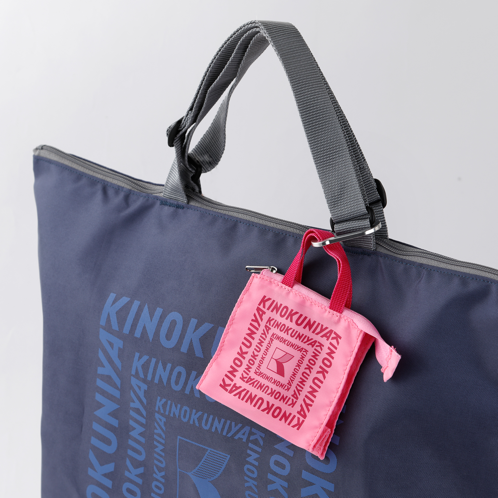 紀ノ国屋 ミニミニバッグ ホットピンク