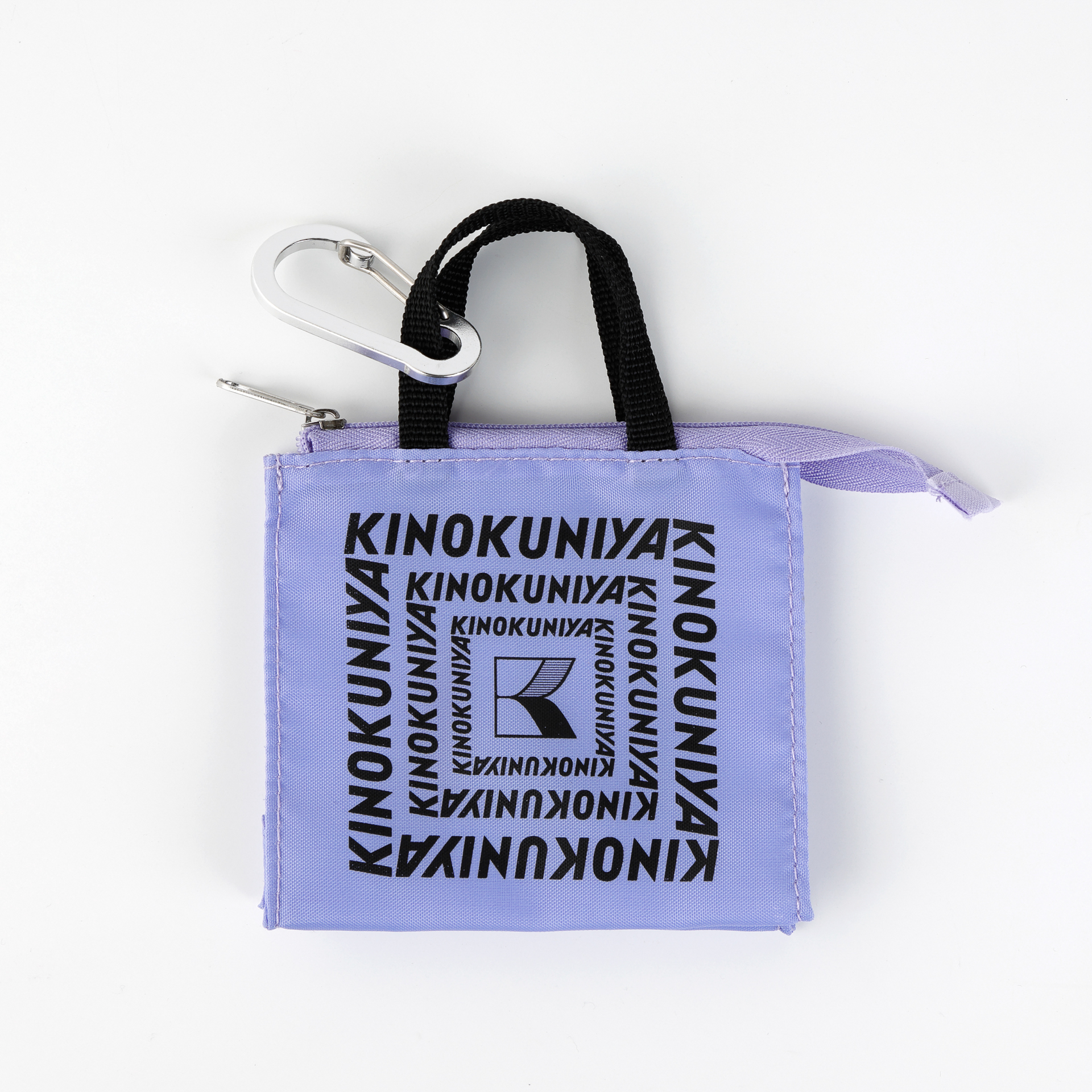 紀ノ国屋 ミニミニバッグ ライラック×ブラック