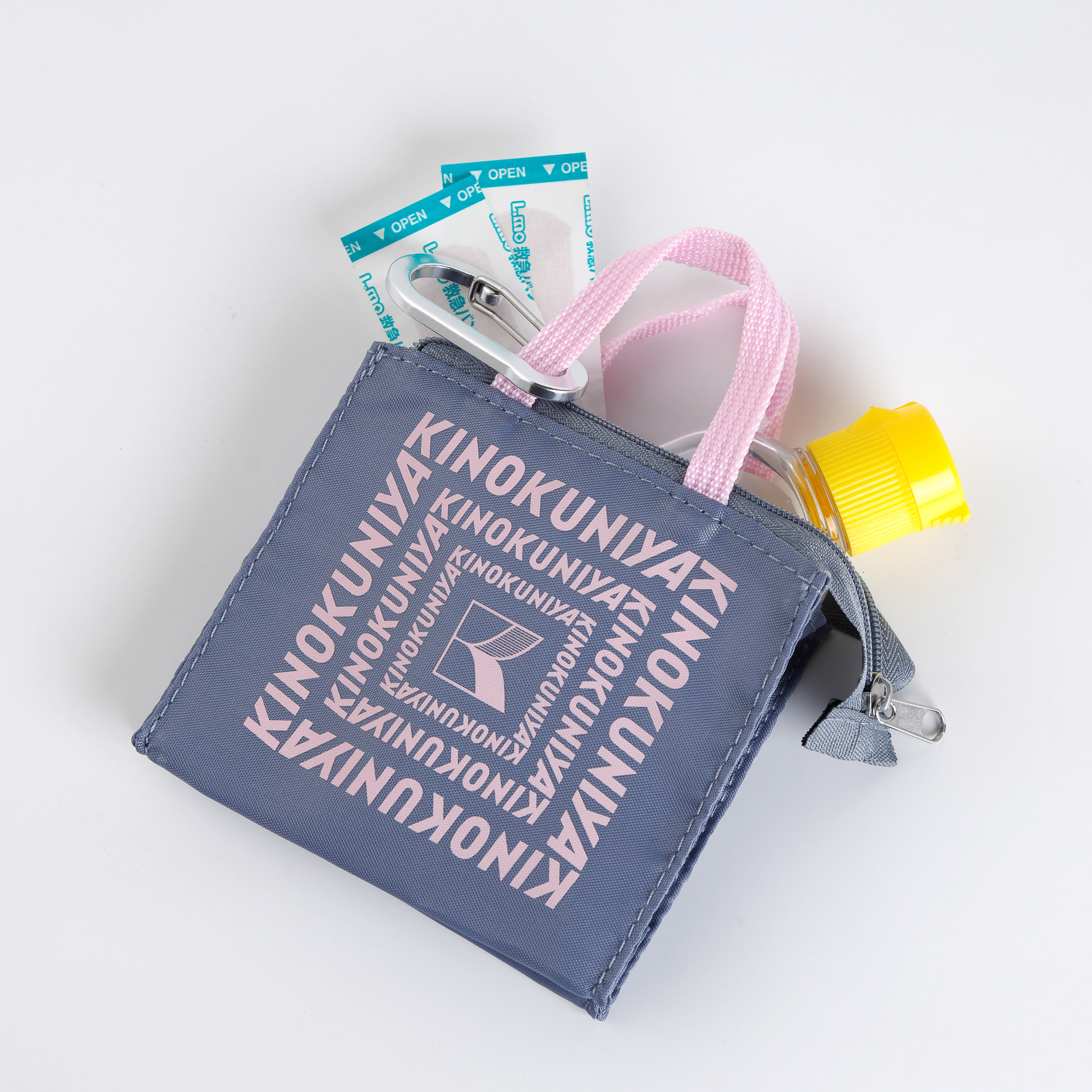 紀ノ国屋 ミニミニバッグ グレー