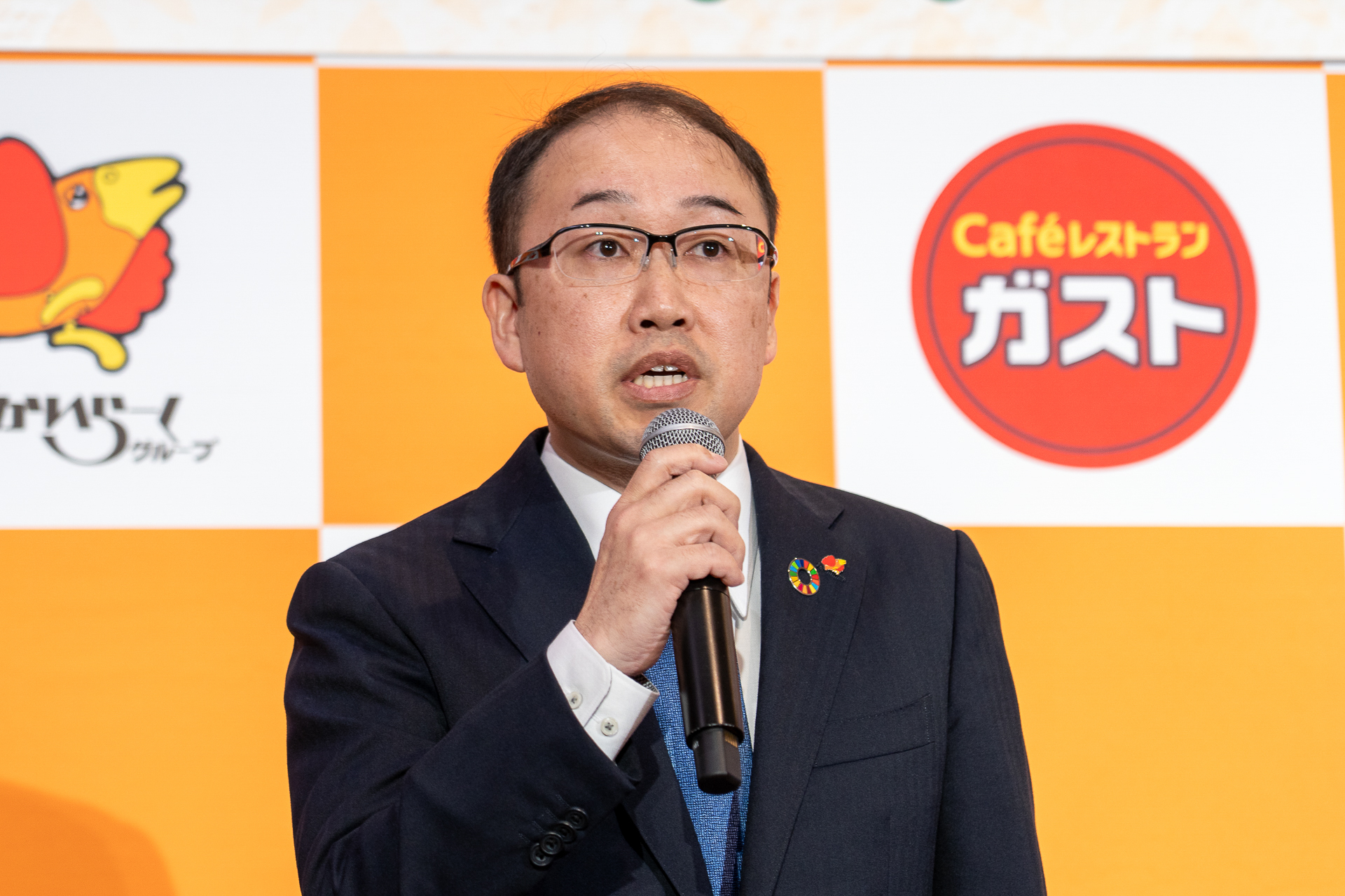 新メニューを発表した株式会社すかいらーくホールディングス ガストメニュー開発グループ ディレクター 六笠雅之氏