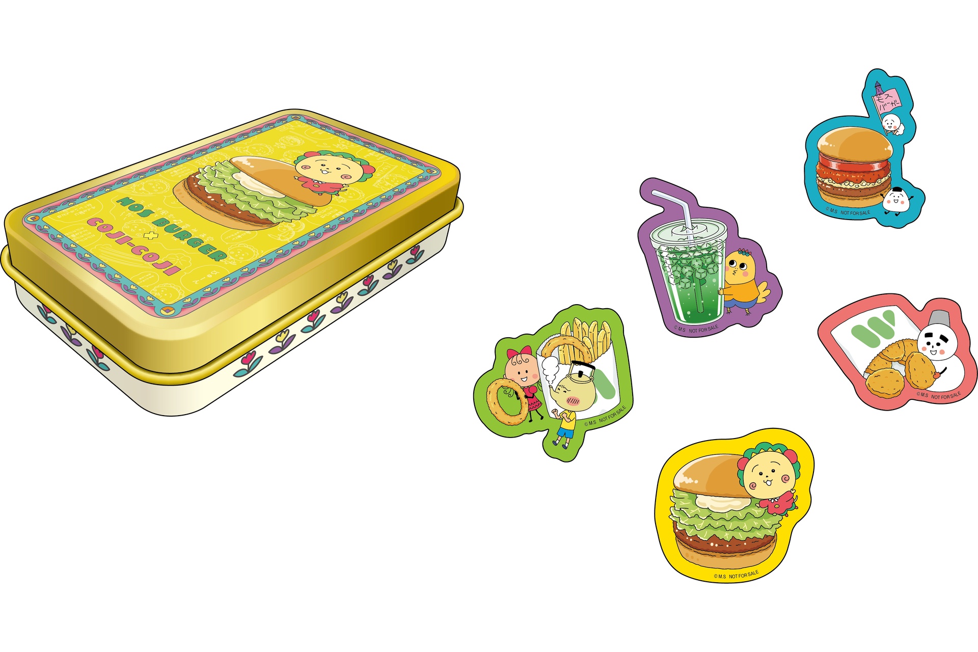 コジコジのシールいりかんケース