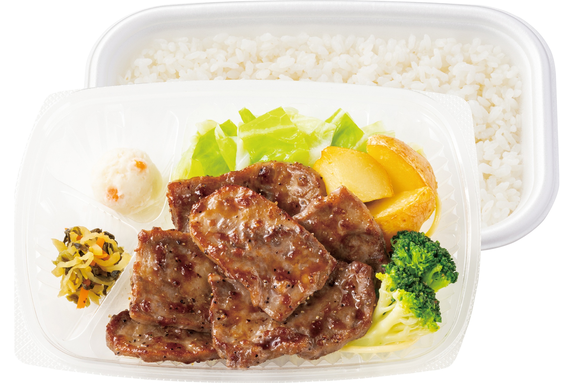 贅沢を味わう 新・ビーフカットステーキ弁当