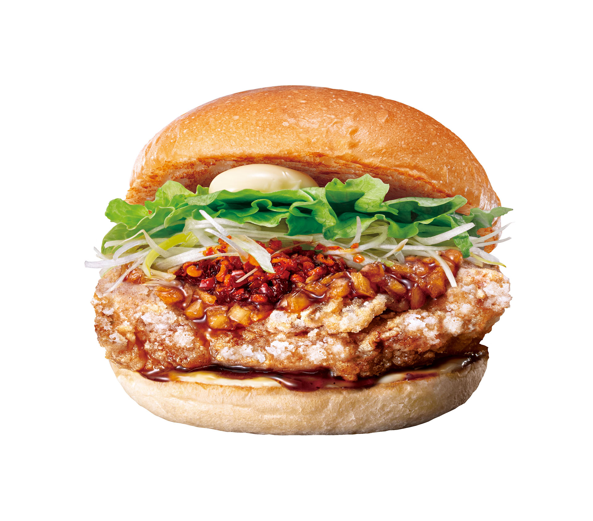 「油淋鶏バーガー」（590円）