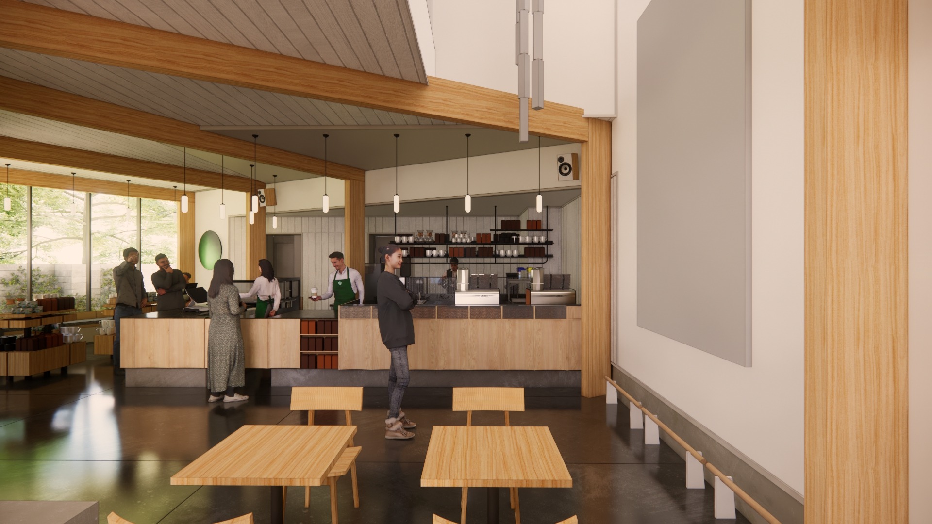 スターバックス コーヒー ジャパン「スターバックス カフェ & アートギャラリー 谷中御殿坂」