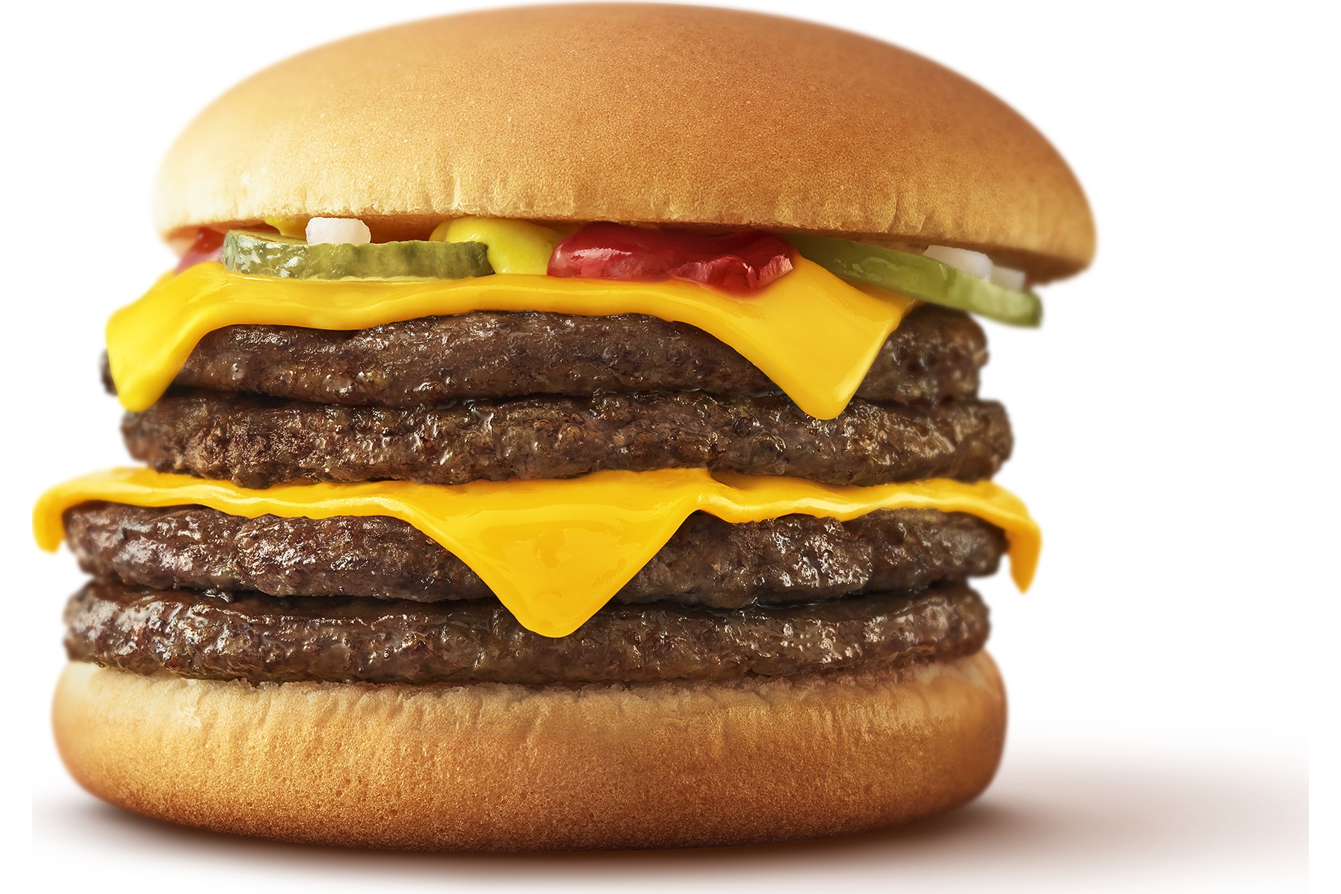 倍ダブルチーズバーガー