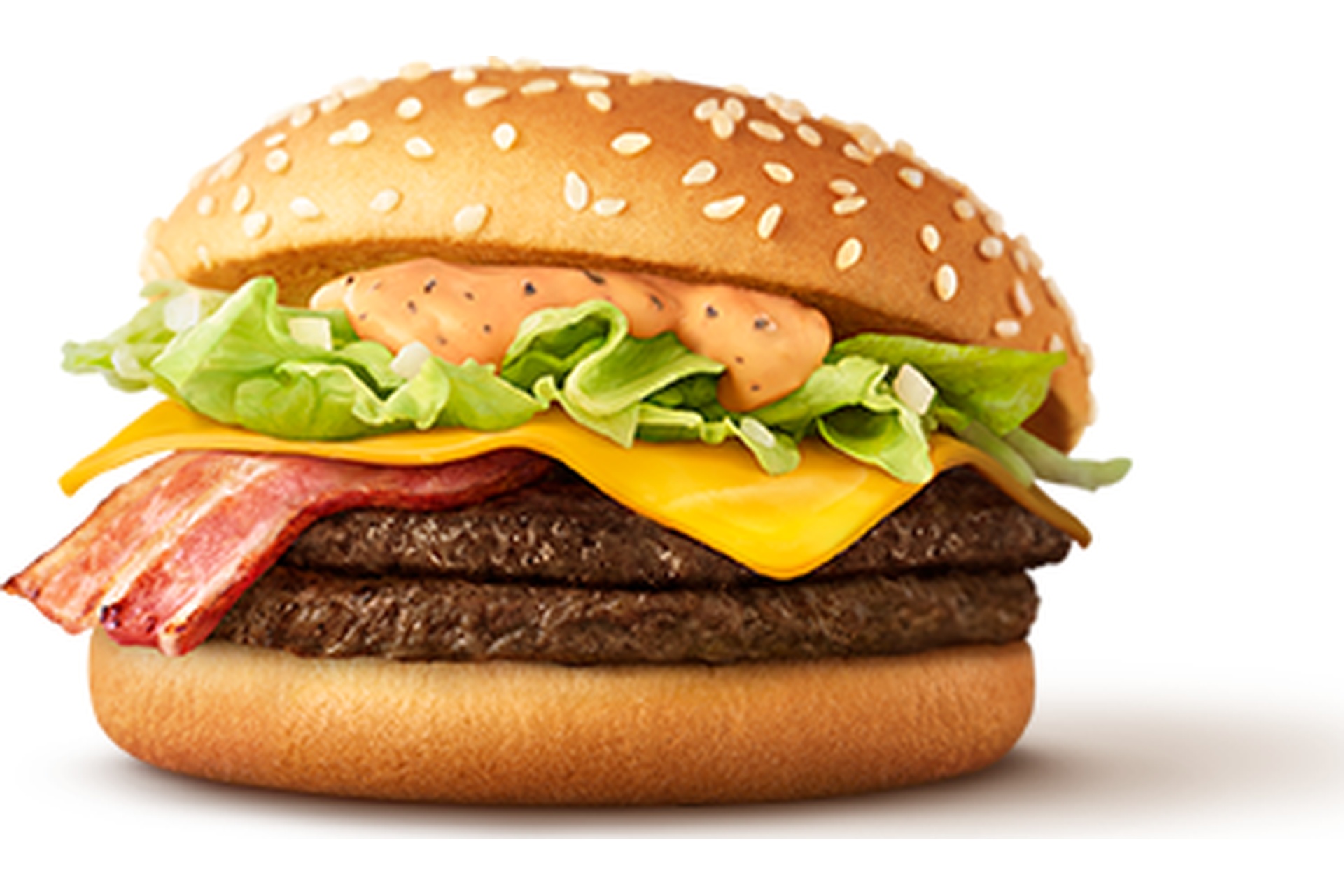 倍ベーコンレタスバーガー