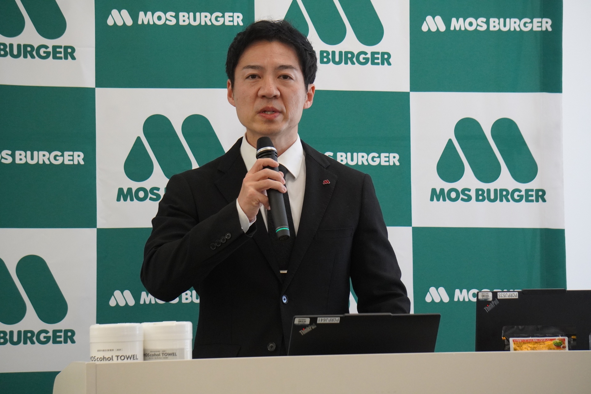 株式会社モスフードサービス 商品本部 商品開発部 青山哲久氏