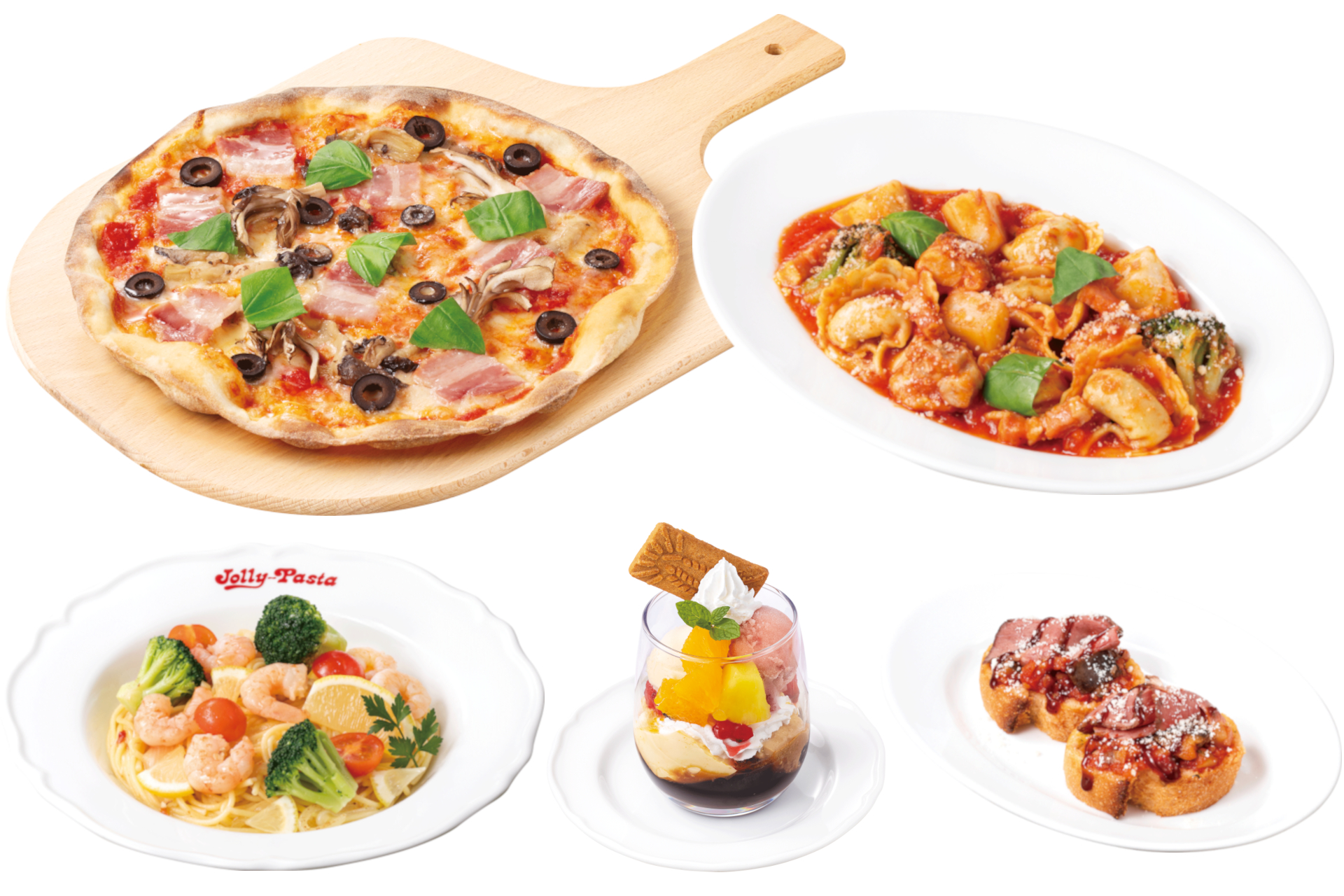 ジョリーパスタ、春夏グランドメニュー