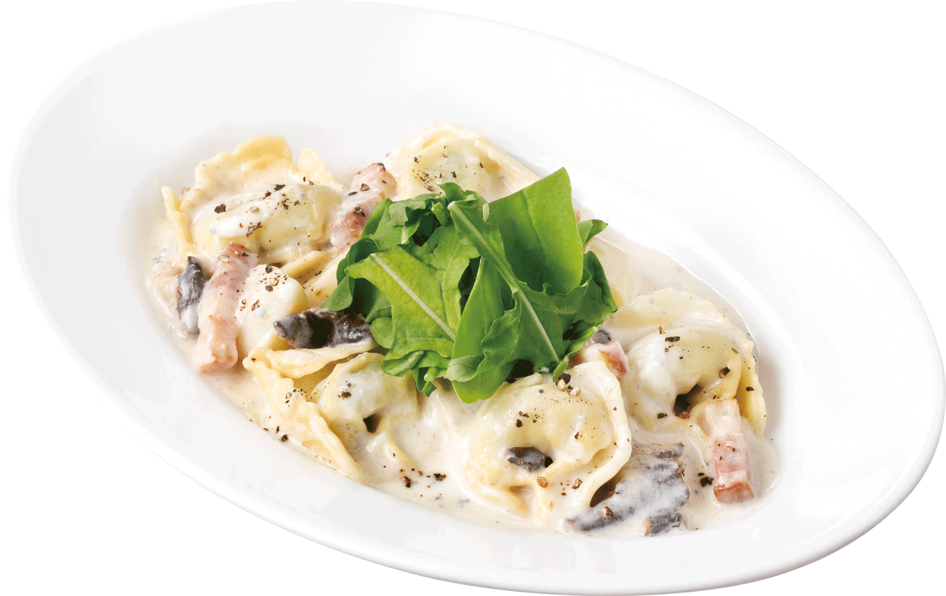 ラビオリ ゴルゴンゾーラクリーム