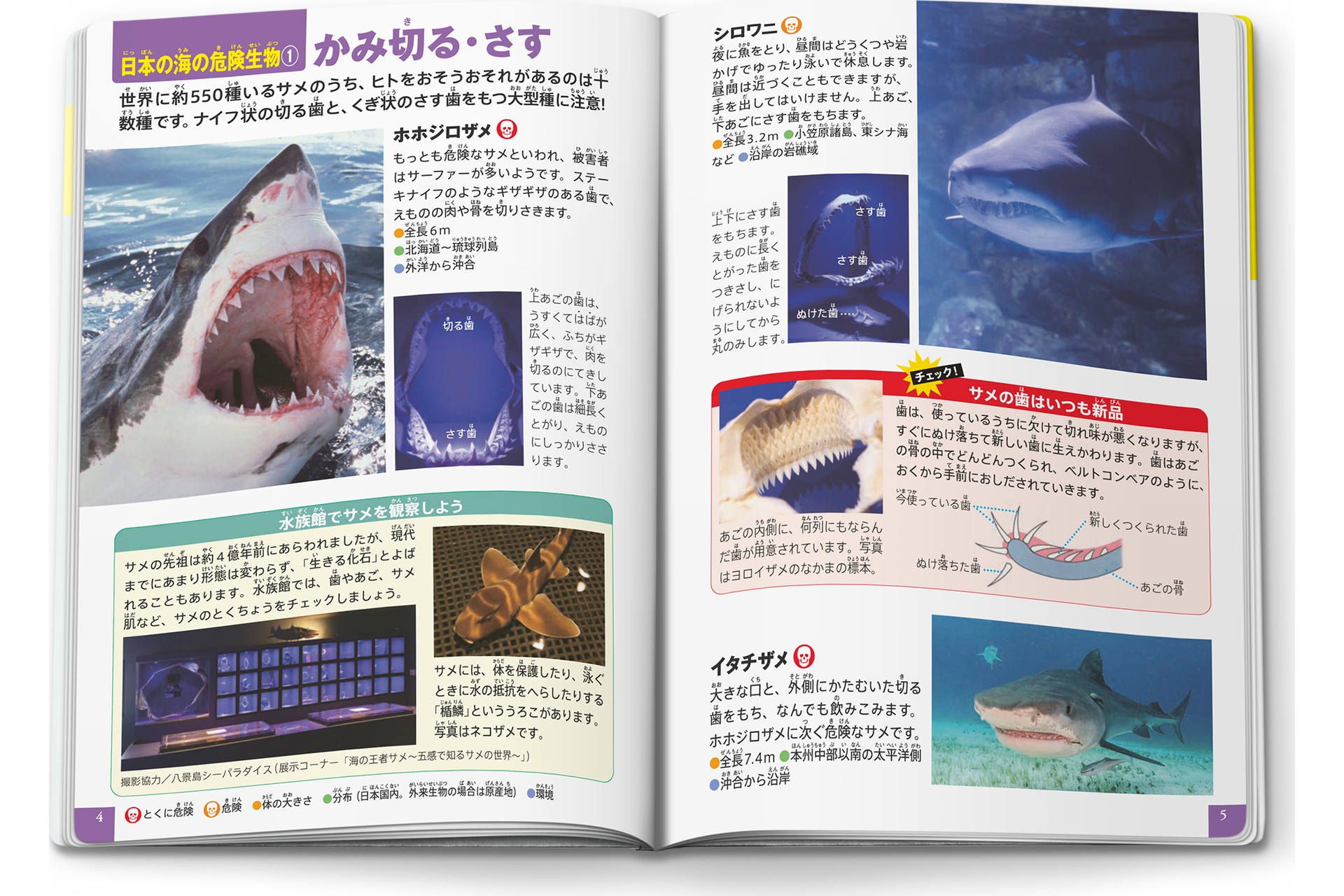ミニ図鑑：小学館の図鑑NEO 危険生物
