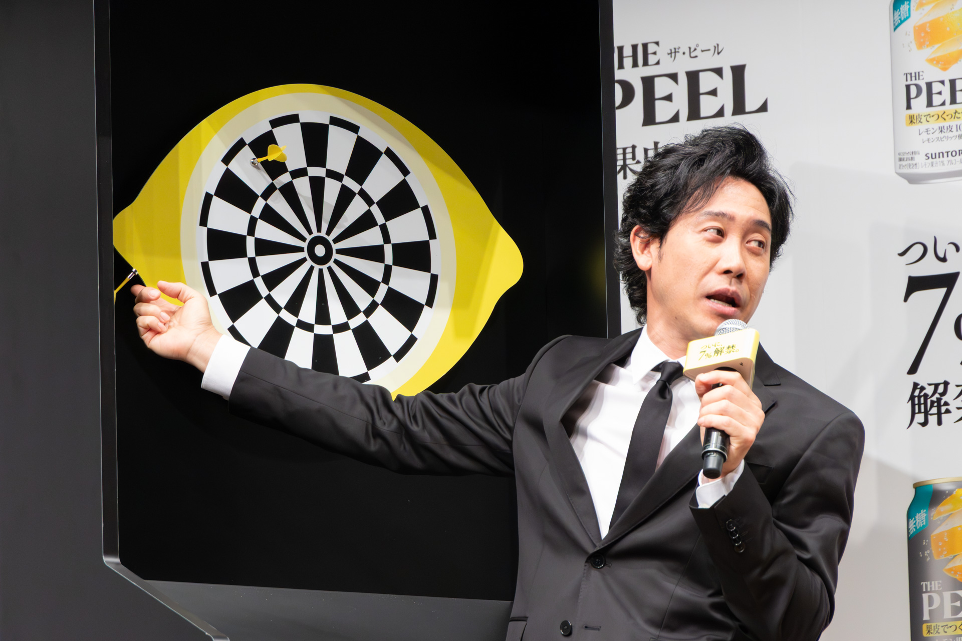 3投目で場内をうならせた大泉さん
